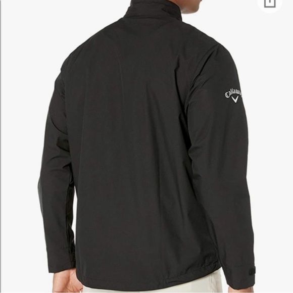 Callaway Water Resistant Golf Jacket Black‎ XL - Picture 2 of 10
